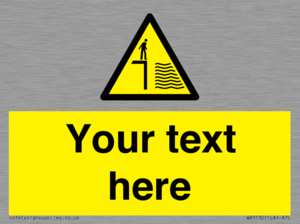 Custom Deep Water Sign